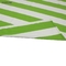 Lime Green Striped Beach ผ้าขนหนูไมโครไฟเบอร์หนังนิ่มทรายฟรี 1800mm