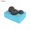8 นิ้ว 6 นิ้ว EVA Yoga Block Balls Pink Blue Storage Myofascial Release